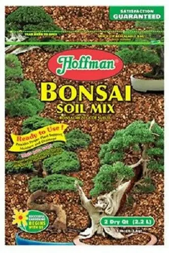 Hoffman 10708 2 Quart Bonsai Potting Soil Mix - Quantity Of 10 1