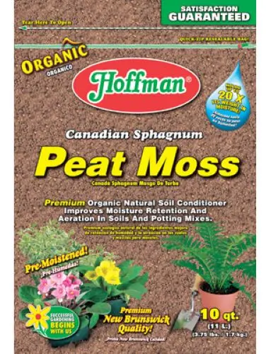 Hoffman 15503 10-Quart Bag Of Canadian Sphagnum Peat Moss 1