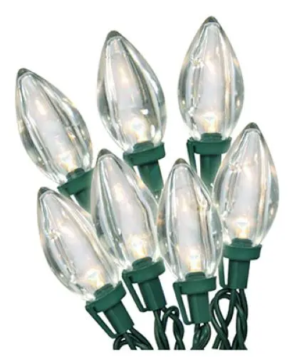 Holiday Wonderland 2935-88A Holiday Led 25-Light C9 Warm White Bulb Set 1