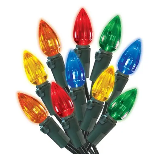 Holiday Wonderland 47702-88A 200-Count Spool Of Multi-Color C3 Led Christmas & Holiday Lights - Quantity Of 2 1