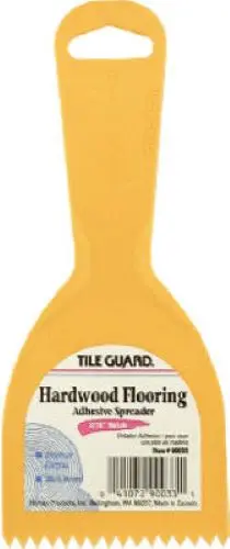 Homax 00033 3" 3/16" Notched Wall Board & Wall Tile Adhesive Spreader - Quantity Of 48 1