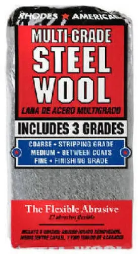Homax 10121114 12-Pack Of Assorted Steel Wool Pads - Quantity Of 24 1