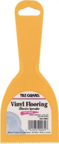 Homax 40-00031 3" 3/32" Notched Vinyl Flooring & Floor Tile Adhesive Spreader - Quantity Of 120 1