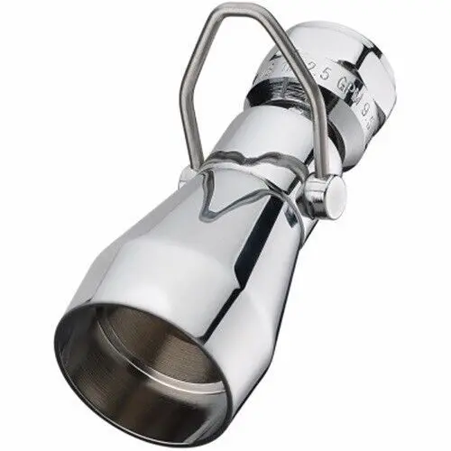 Homepointe 228620 Chome Plated Brass Fixed-Mount Water-Saver Showerhead 1