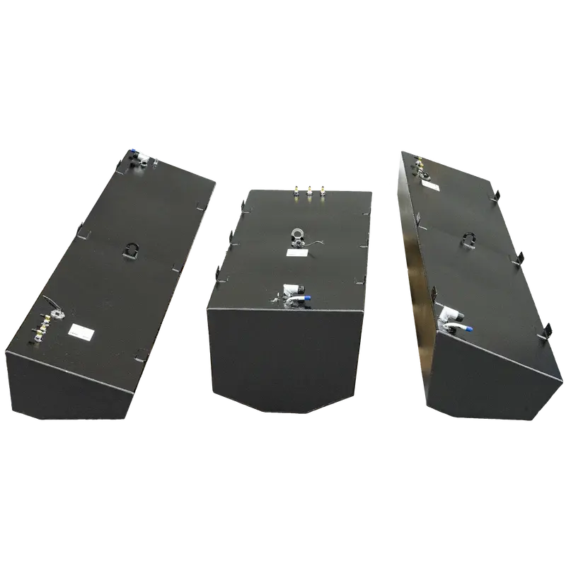 Hydra-Sport 33' 2008 3 Fuel Tank Combo Kit  - 1 Belly (160 Gal.) & 2 Saddle (96 Gal.) Tanks | Oem Replacement 1