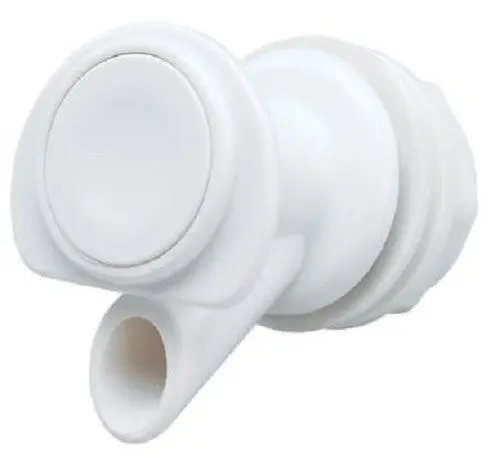 Igloo Corp 24009 White Replacement Push Button Cooler Spigot - Quantity Of 100 1