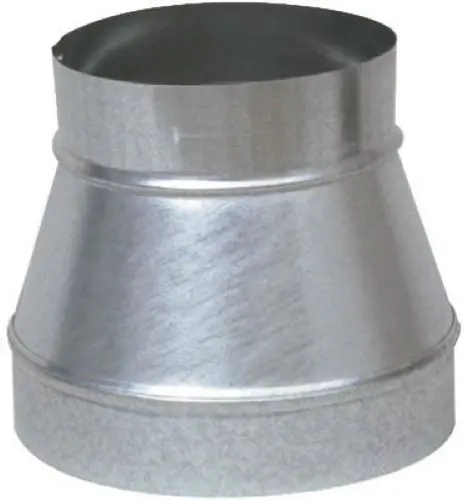 Imperial Gv0786 7" X 5" Inch Galvanized Chimney Pipe Increaser / Reducer 1