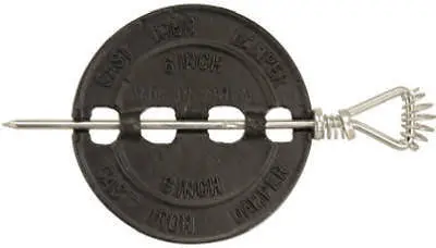 Imperial Mfg # Bm0051-A 6" Cast Iron Stove Pipe Damper 1