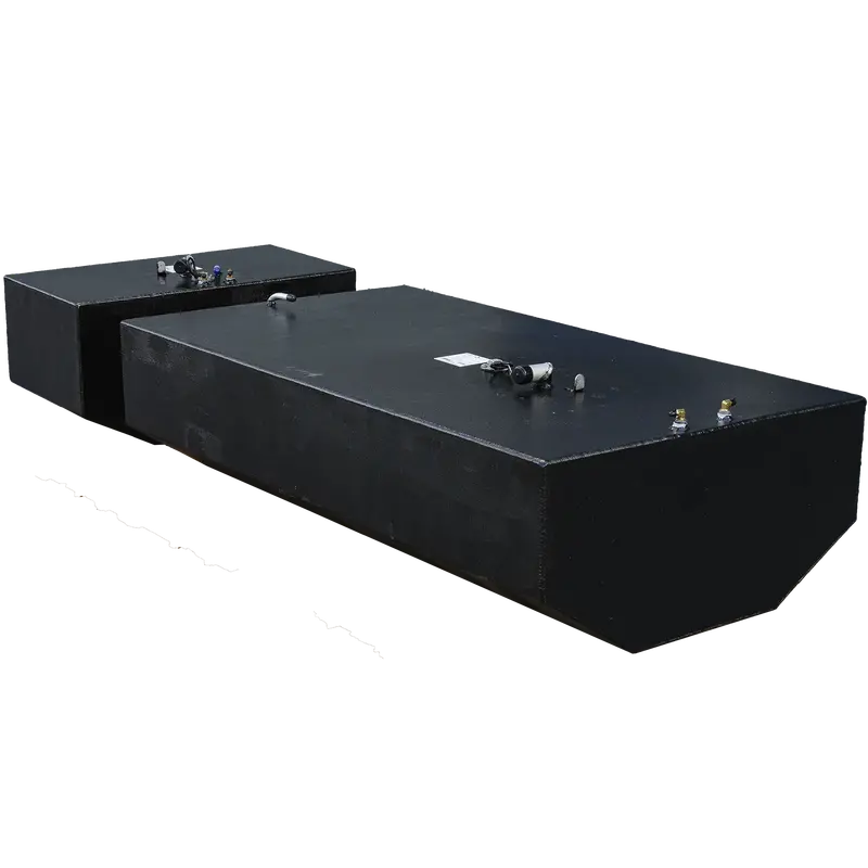 Intrepid 30' 1991 - 2 Fuel Tank Combo Kit  - 2 Tandem Belly Tanks (178 Gal. & 51 Gal.) | Oem Replacement 1