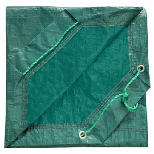 Itm Md-Yt-Gg-0909 9' X 9' Green Leaf Hauler Yard Tarp - Quantity Of 1 1