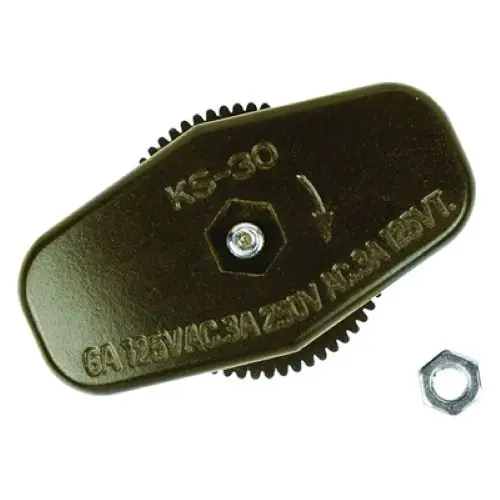 Jandorf 60180 Brown Lamp Cord Feed Through On/Off Switch 1
