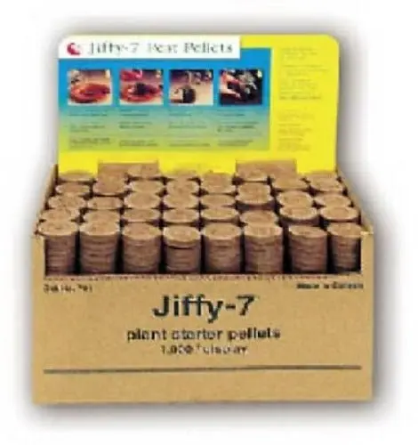 Jiffy J3bulk 1000-Count Jiffy-7 Plant Seed Starter Pellets - Quantity Of 1 1
