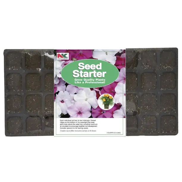 Jiffy P36s 11" X 22" Plastic Insert Seed Starting Tray - Quantity Of 18 1
