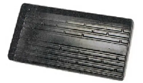 Jiffy Ttray 11" X 22" Black Plastic Seed Starting Plant Trays - Quantity Of 25 1