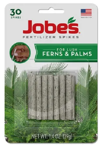 Jobe's 05101 30 Pack Of 16-2-6 Fern & Palm Fertilizer Spikes - Quantity Of 14 1