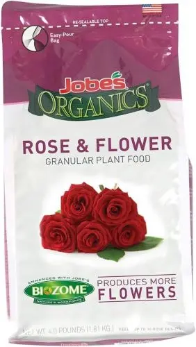 Jobe's 09426 4 Lb Bag Of 3-5-3 Organic Rose Fertilizer 1