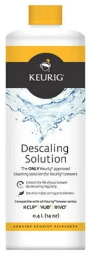 Keurig 5000367641 14 Oz Coffee Brewer Descaling / Calcium Remover Solution - Quantity Of 2 1