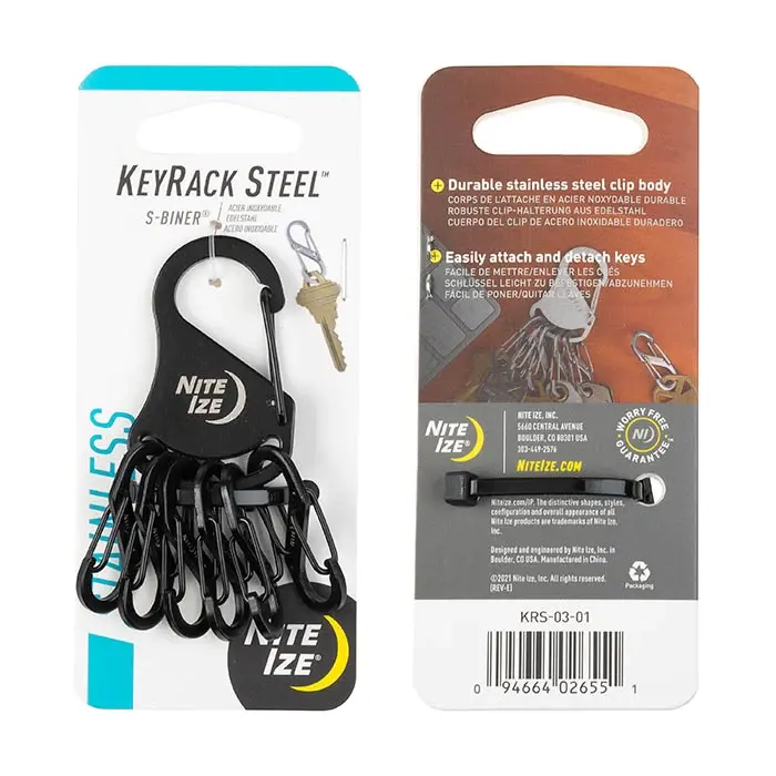 Keyrack Steel™ S-Biner® 1
