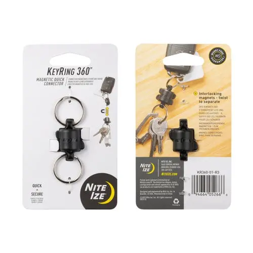 Keyring 360™ Magnetic Quick Connector 1