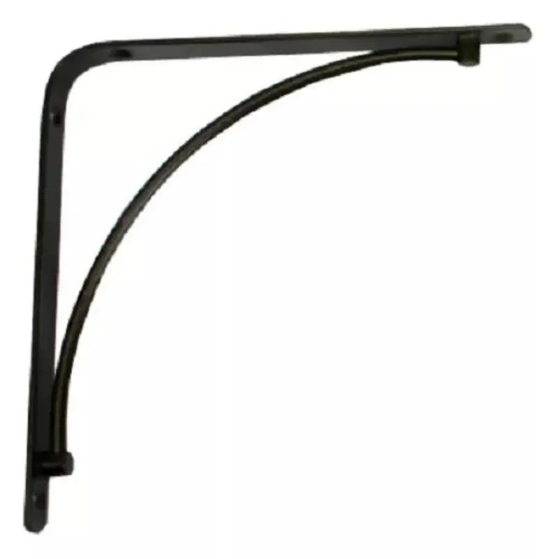 Knape & Vogt 200M Ab 8 Manchester 8" Antique Bronze Steel Shelf Bracket 1