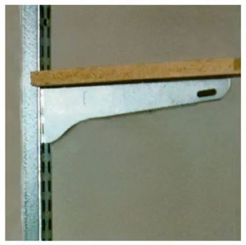 Knape & Vogt Bk-0101 11" Galvanized Steel Single Shelf Bracket 1