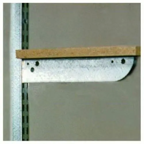 Knape & Vogt Bk-0102 10" Galvanized Steel Double Shelf Bracket 1