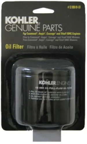 Kohler 12 050 01-S1 Genuine Part Standard Spin On Replacement Oil Filter 1