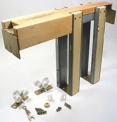 L E Johnson 153068Pf 3' X 6' 8" Universal 1-3/8" Or 1-3/4" Pocket Door Frame 1