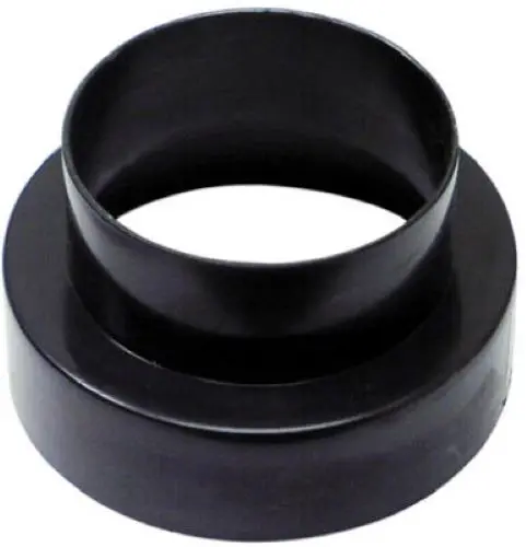 Lambo 235 4" X 3" Round Bath Fan Duct Plastic Vent Adapter 1