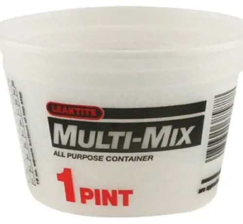 Leaktite 002C01mm500 1 Pint Multi-Mix Empty Paint Mixing Container - Quantity Of 36 1
