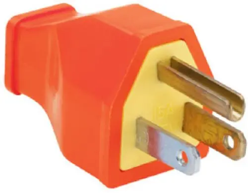 Legrand Sa399occ10 15A Orange Residential Plug 1