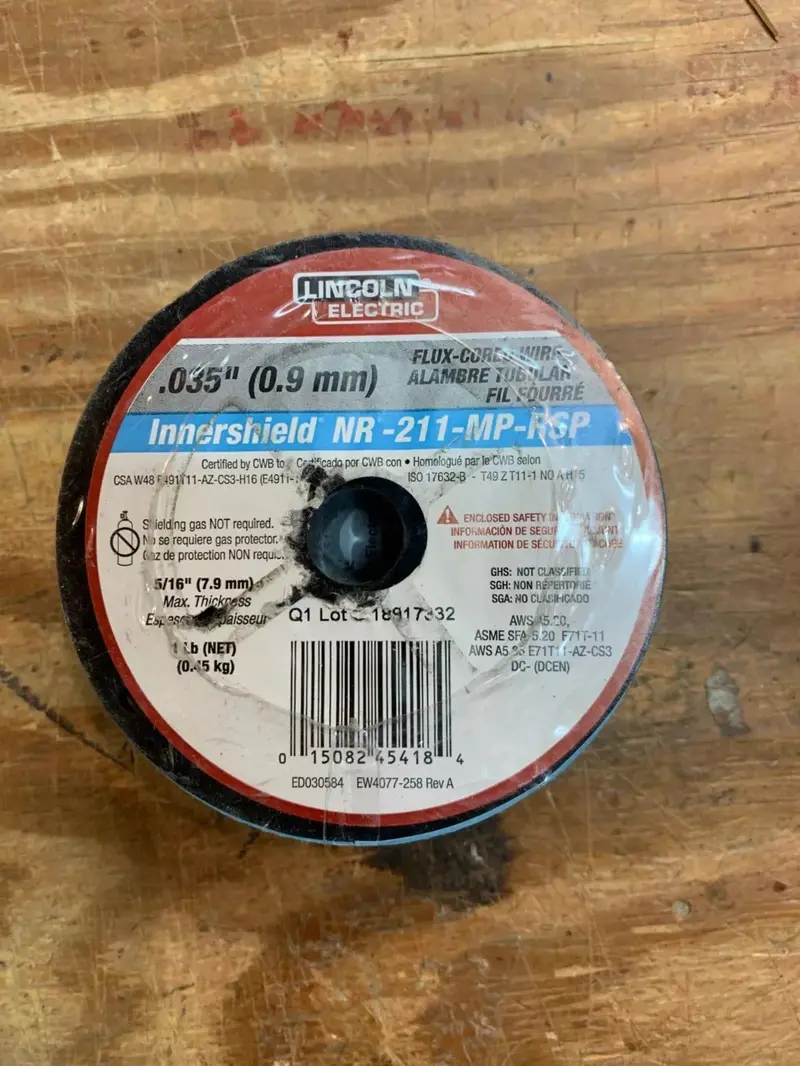 Lincoln Electric Ed030584 .035 1 Lb Spool Of Mig Inner Shield Flux Core Welding Wire 1