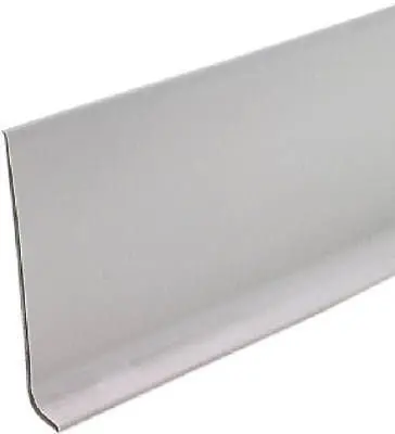 M D Building 75291 4" X 4' Gray .080 Vinyl Cove Wall Base Moulding - Quantity Of 12 1