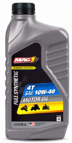 Mag 1 Mag69259 1-Quart Bottle Of Full Synthetic Atv 4T 10W-40 Engine Oil - Quantity Of 12 1