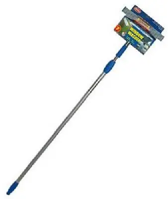 Mallory 4-10Ny-E 7' Telescoping Window Washer Cleaning Squeegee W 10" Wide Head 1