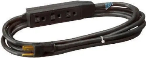 Master Electrician 04002Me 12' Foot 16/3 Sjtw 3-Outlet Black Indoor Extension Cord - Quantity Of 18 1