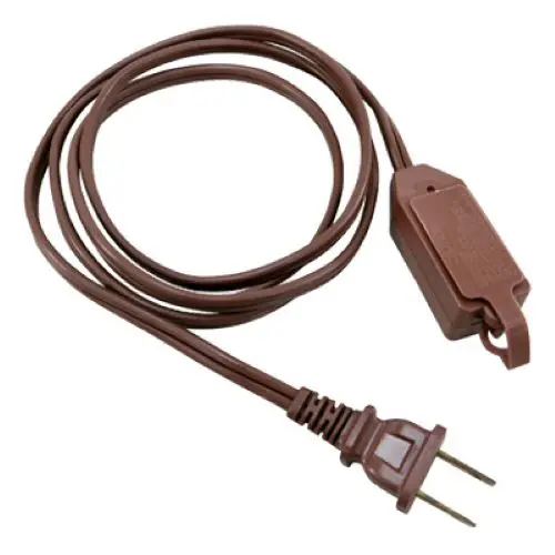 Master Electrician 09401Me 6' Foot 16/2 Spt-2 Brown Polarized Cube Tap Extension Cord - Quantity Of 6 1
