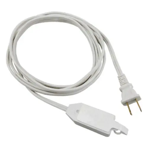 Master Electrician 09413Me 12' Foot 16/2 Spt-2 White Vinyl Cube Tap Household Extension Cord - Quantity Of 18 1