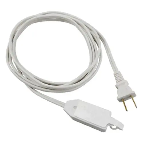 Master Electrician 09414Me 15' Foot 16/2 Spt-2 White Vinyl Cube Tap Household Extension Cord - Quantity Of 6 1
