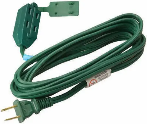 Master Electrician 09451Me 6' Foot 16/2 Spt-2 Green Vinyl Cube Tap Extension Cord - Quantity Of 12 1