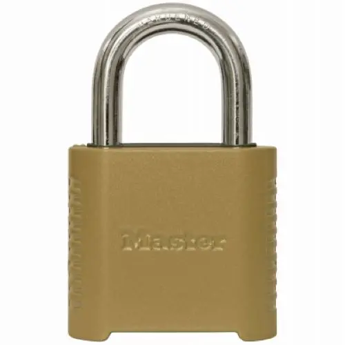 Master Lock 175D 2" Resettable Zinc Die Cast Combination Padlock - Quantity Of 2 1