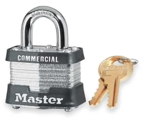 Master Lock 1Ka-2035 Keyed Alike 1-3/4" Laminated Padlock 1