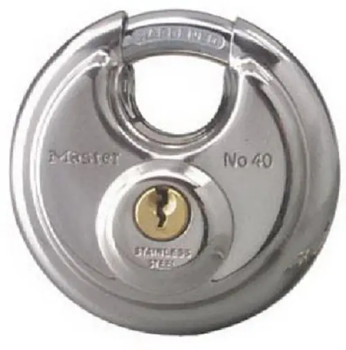 Master Lock 40Kad-0501 2-3/4 Inch Keyed-Alike Shielded Padlock - Quantity Of 2 1