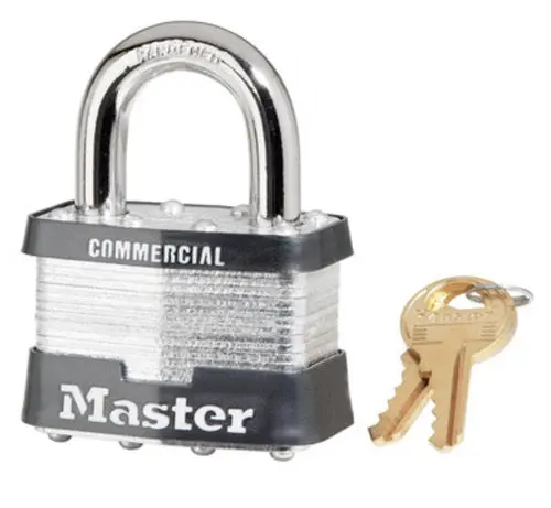 Master Lock 5Ka-A214 Keyed Alike 2" Laminated Padlock 1