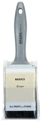 Master Painter 20125Tv 2.5" Inch Basic Polyester Paint Brush - Quantity Of 4 1