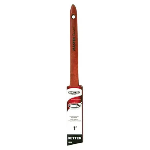 Master Painter 40510Tva 1" Polyester Better Angle Sash Paint Brush With Wood Handle - Quantity Of 30 1