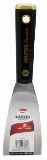 Master Painter 4206Tv 2" Inch Spackle Spackling Knife With Black Solvent Resistant Handle - Quantity Of 48 1