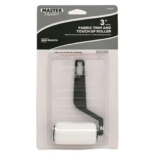 Master Painter 60190Tv 3" Inch Short Trim Paint Roller With Cover & Tray - Quantity Of 12 1