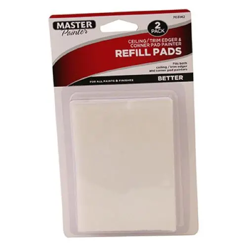 Master Painter 70111Tv 2-Pack Of Paint Edger & Corner Painter Refill Pads - Quantity Of 3 1