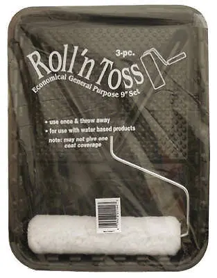 Master Painter Rtt-300 Roll'n Toss 3 Piece Paint Roller Tray Accessory Set - Quantity Of 6 1